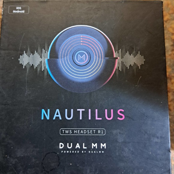 NEW Nautilus Black Bluetooth TWS Dual MM - Picture 1 of 9